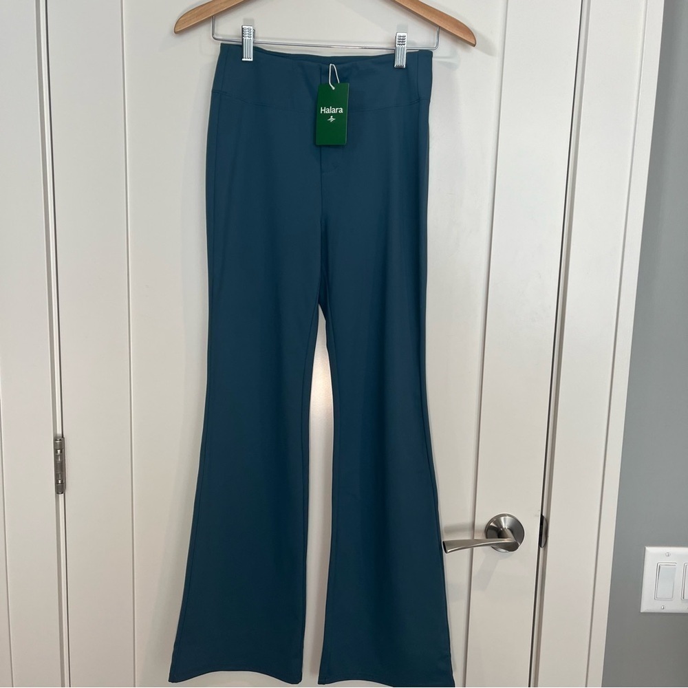 Halara Teal Flare Pants